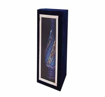 گلدان صراحی 20 مینا کاری همراه جعبه جیر